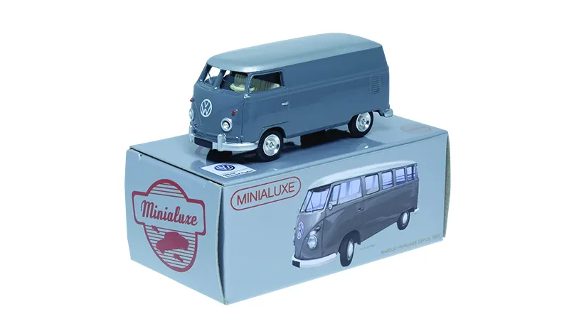 [MB103_1 SE] 1:66 VOLKSWAGEN COMBI VAN GRIS