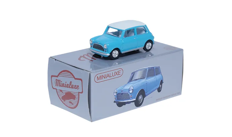 [MB104_4 SE] 1:66 MORRIS MINOR BABY BLEU