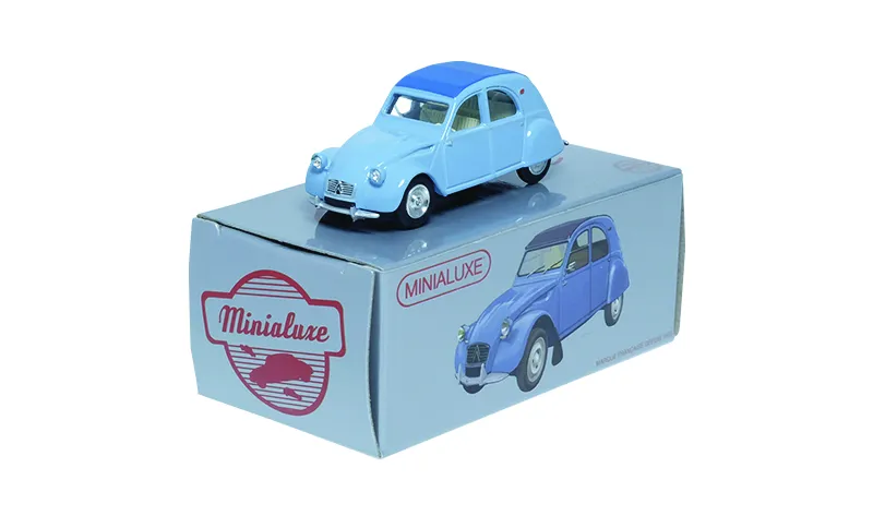 [MB105_1 SE] 1:66 CITROEN 2 CV BLEU