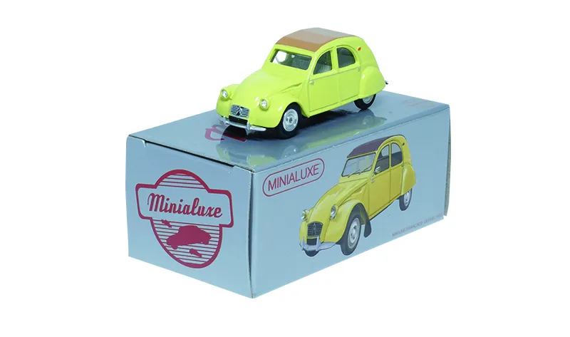 [MB105_3 SE] 1:66 CITROEN 2 CV JAUNE