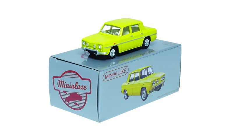 [MB106_3 SE] 1:66 RENAULT R8 S JAUNE