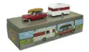 1:43 CITROËN DS + CARAVANE ROUGE + CANOE