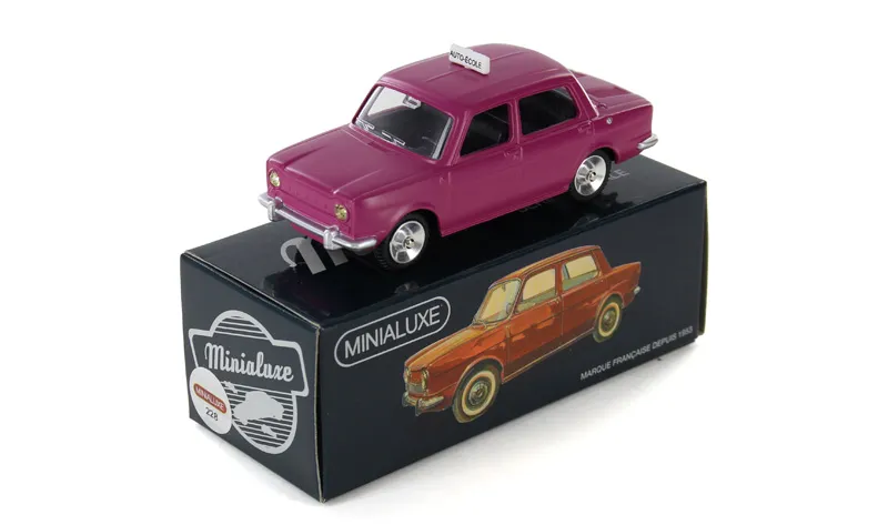 [13_3] 1:43 SIMCA 1000 MAUVE