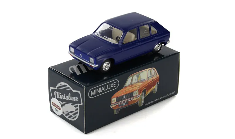 [14_2] 1:43 PEUGEOT 104 BLEU FONCE