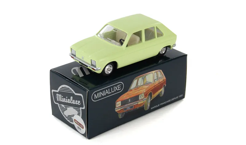 1:43 PEUGEOT 104 VERT PISTACHE