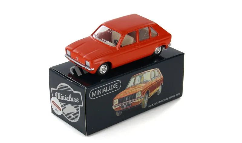 [14_4] 1:43 PEUGEOT 104 ROUGE