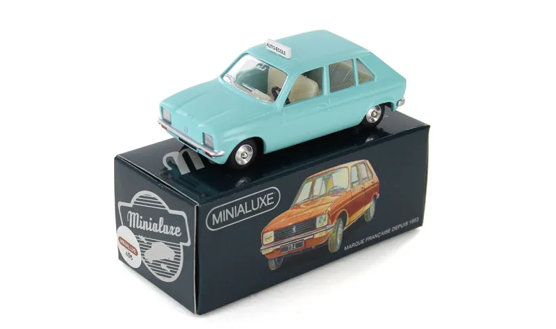 [14_5] 1:43 PEUGEOT 104 TURQUOISE AUTO-ECOLE