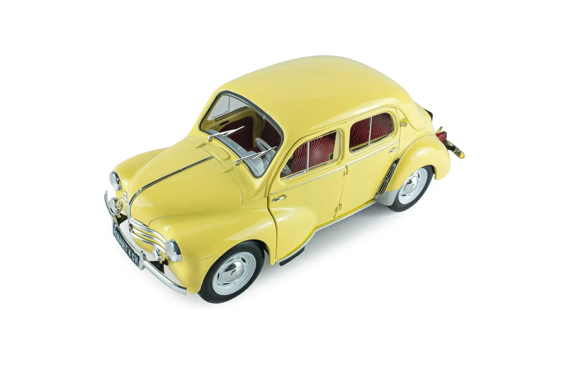[S1806607] 1:18 RENAULT 4CV BEIGE (JAUNE INFANTE) 162 1961