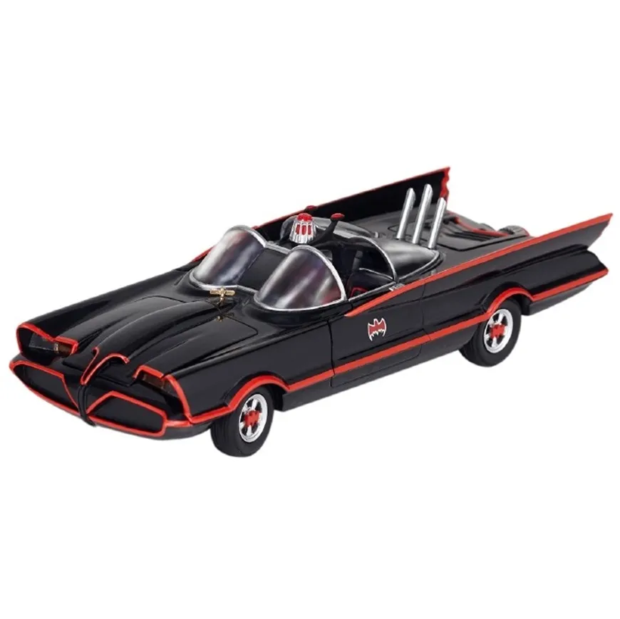 [33737] 1:24 BATMOBILE DELUXE W/ BATMAN,ROBIN, JOKER,
PINGOUIN BLACK DC COMI