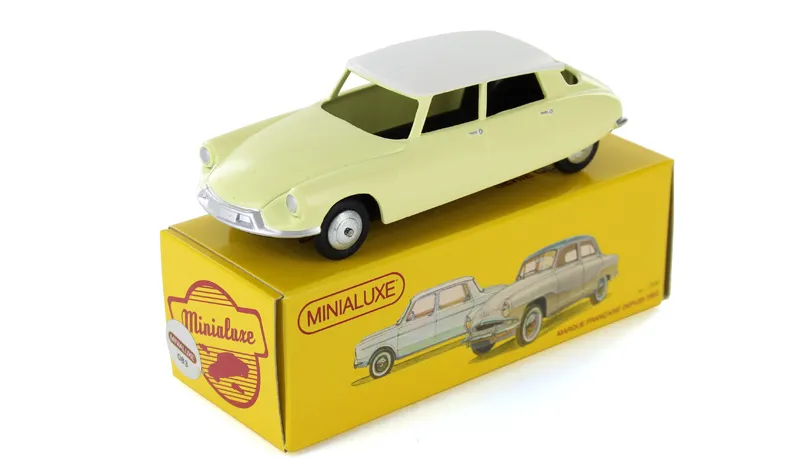 [1_3] 1:43 CITROËN DS 19 JAUNE CLAIR