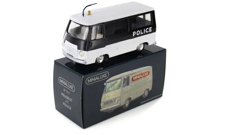 [15_4] 1:43 PEUGEOT J7 POLICE