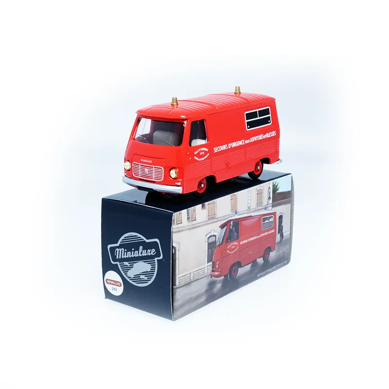 [15_7] 1:43 PEUGEOT J7 POMPIERS