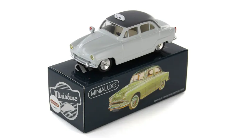 [23_2] 1:43 SIMCA ARONDE TAXI GRIS CLAIR