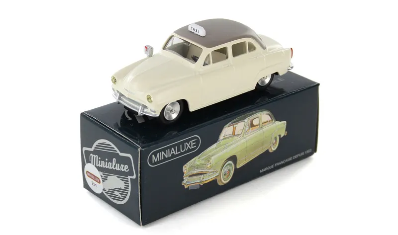 [23_3] 1:43 SIMCA ARONDE TAXI BEIGE