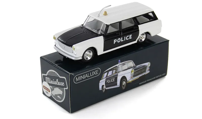 1:43 PEUGEOT 404 BREAK POLICE