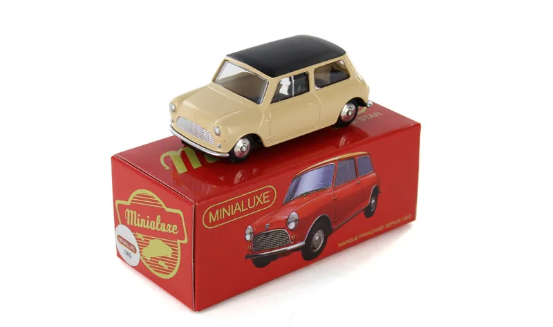 1:43 MORRIS MINOR BABY BEIGE