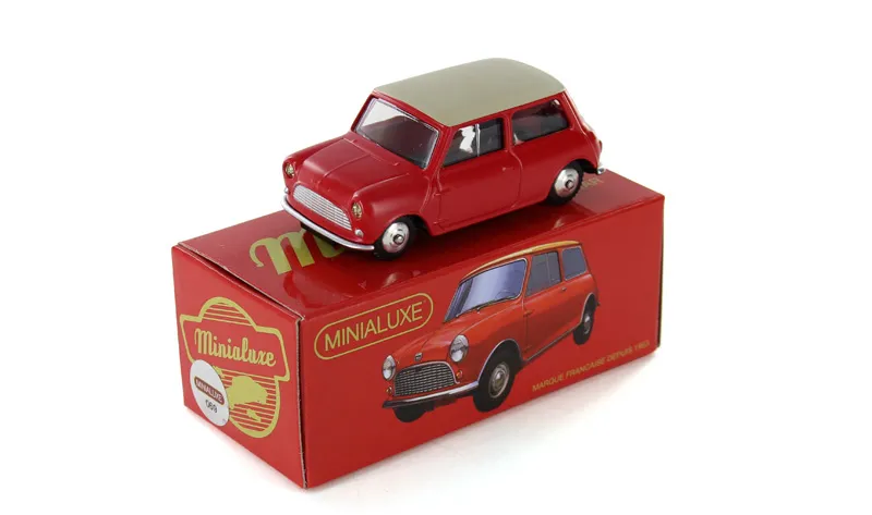 [30_1] 1:43 MORRIS MINOR BABY ROUGE