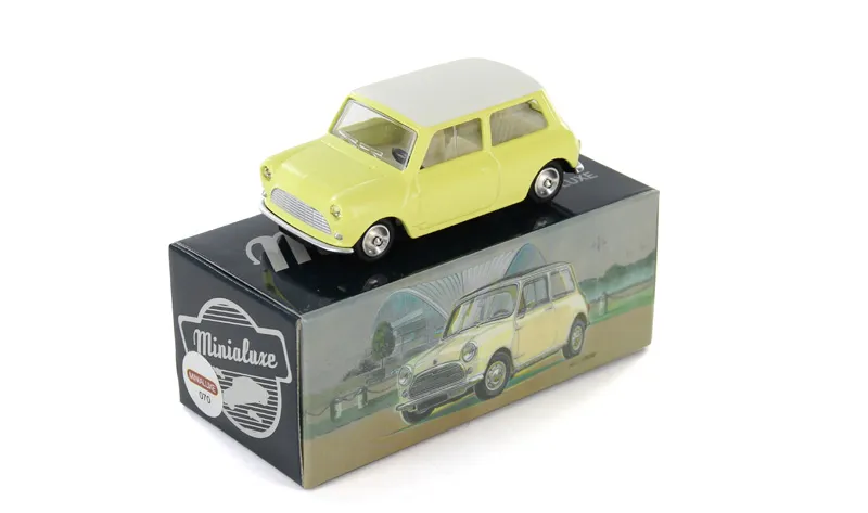 [31_4] 1:43 MORRIS MINOR BABY JAUNE