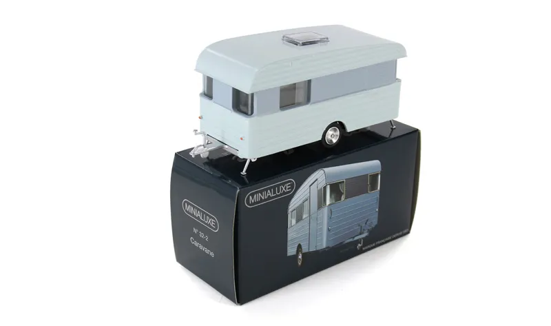 [32_2] 1:43 CARAVANE DIGUE GRIS